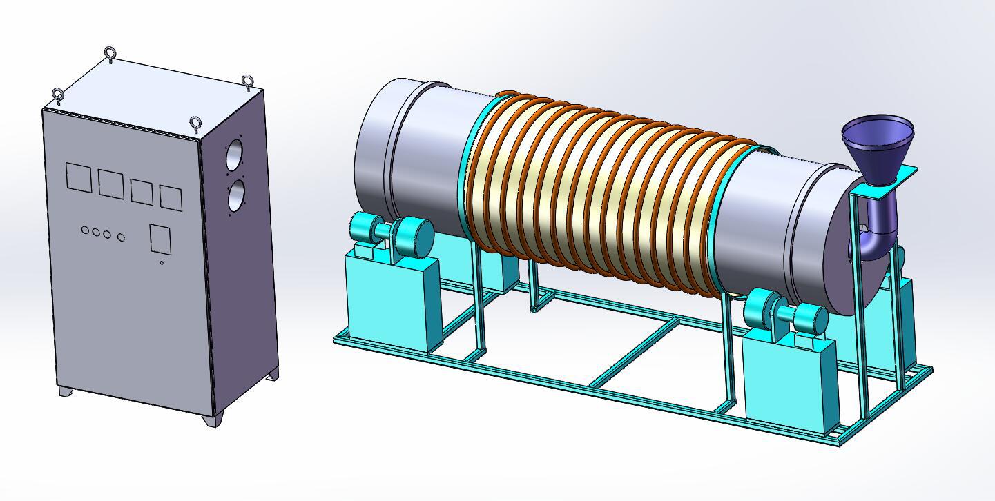 礦砂干燥設備電磁加熱